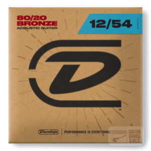 Dunlop 80/20 Bronze Acoustic Guitar Strings 12-54