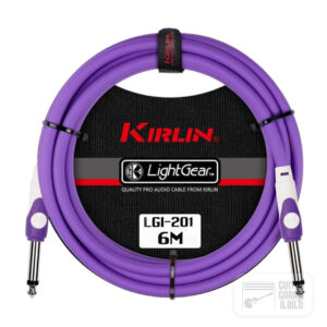 Kirlin LightGear Professional Instrument Cable LGI-201 PURPLE 6M