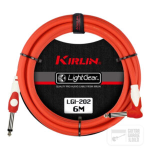 Kirlin LightGear Professional Instrument Cable LGI-202 RED 6M