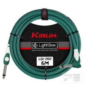 Kirlin LightGear Professional Instrument Cable LGI-202 GREEN 6M