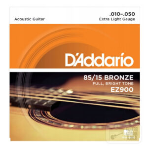 D'Addario EZ900 85/15 Bronze Acoustic Guitar Strings 10-50