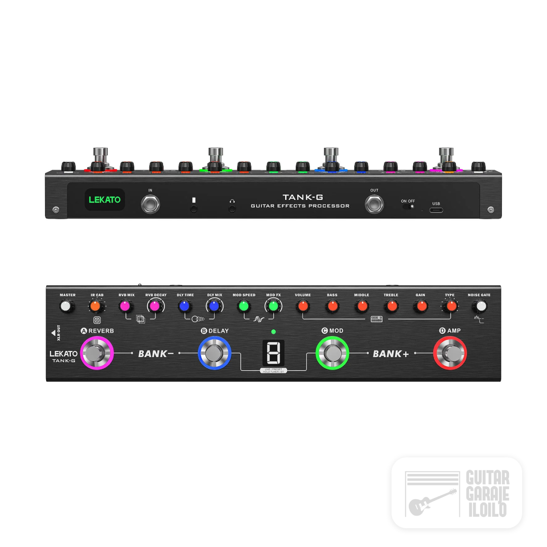 LEKATO Tank-G Guitar Effect Processor Pedal